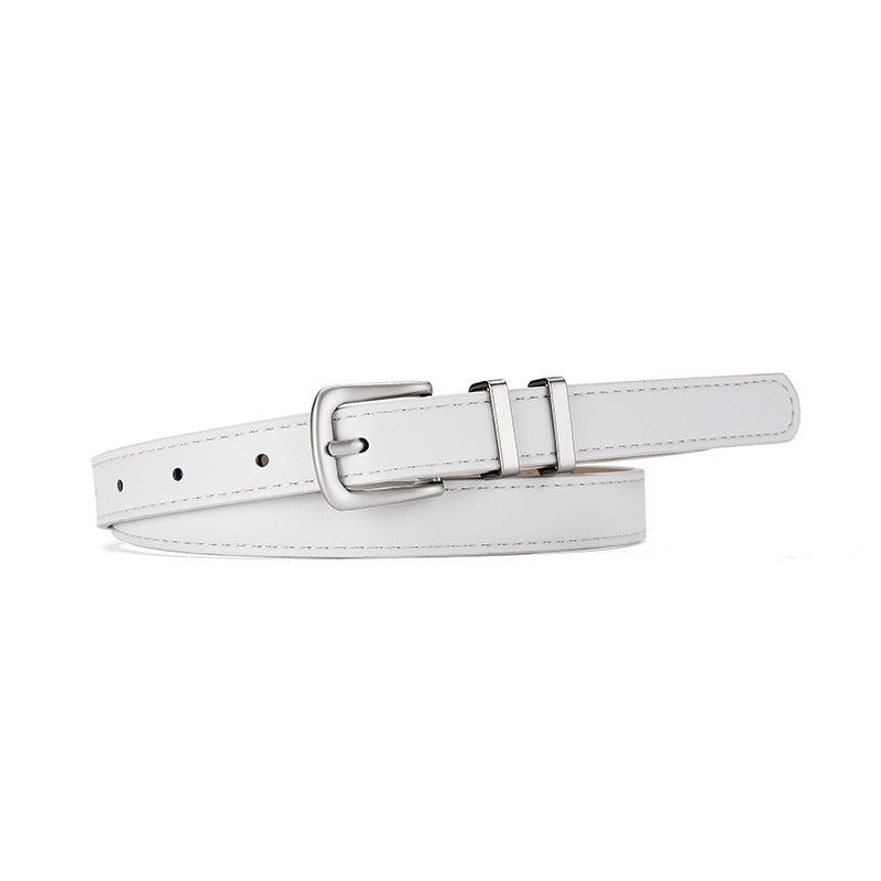 Decorate Student Y2k Multi-color Thin Waist Belt For Women