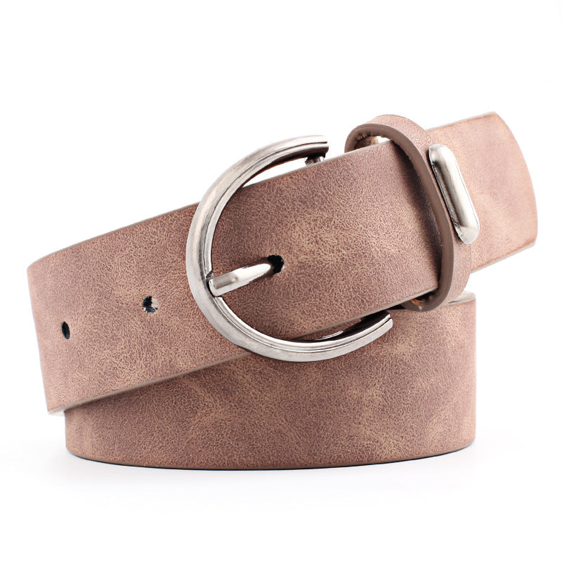 Alloy Accessories Fashion Trend Beautiful Wild Pin Buckle Belt
