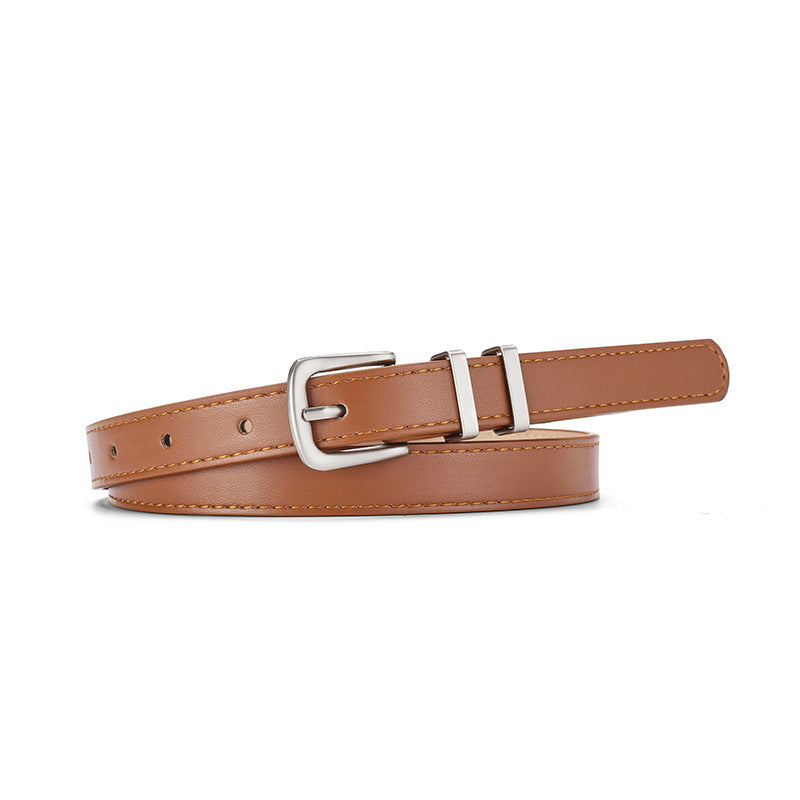 Decorate Student Y2k Multi-color Thin Waist Belt For Women
