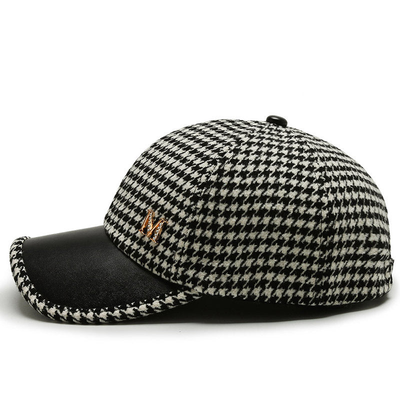 Houndstooth Fine Grid Baseball