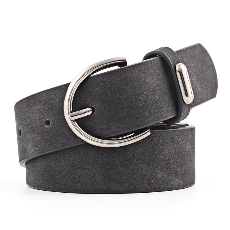Alloy Accessories Fashion Trend Beautiful Wild Pin Buckle Belt