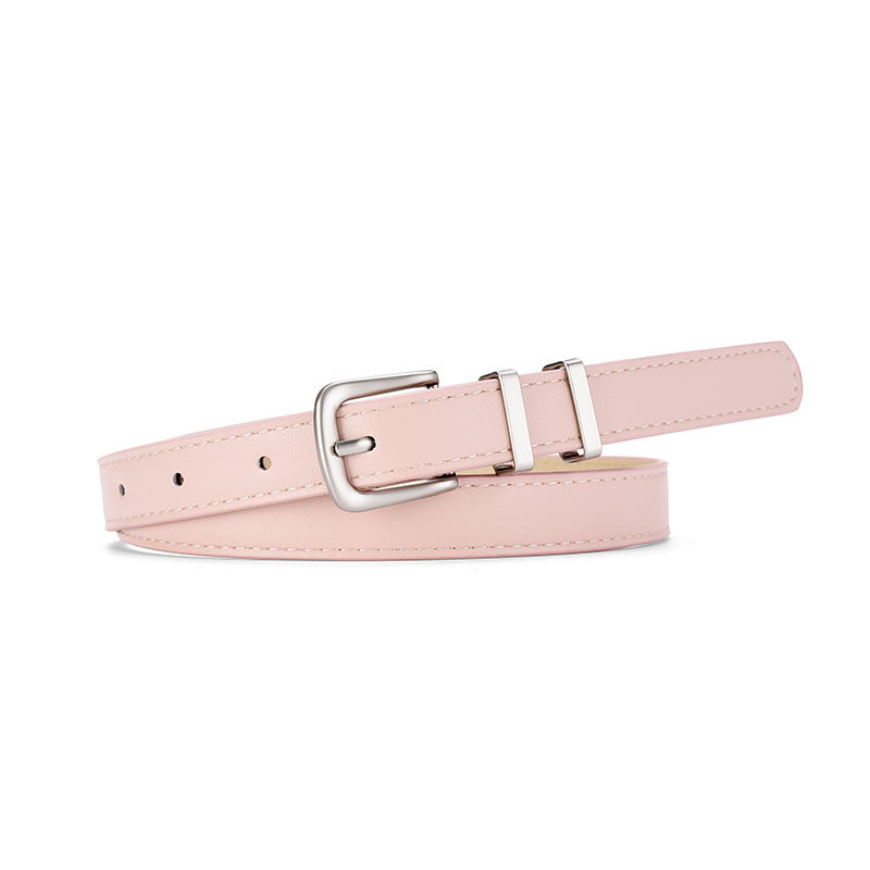 Decorate Student Y2k Multi-color Thin Waist Belt For Women
