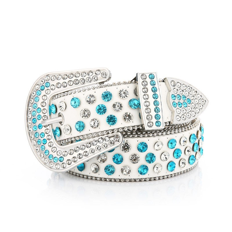 Fashion New Decorative Diamond Inlaid Women's Belt