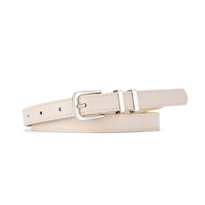 Decorate Student Y2k Multi-color Thin Waist Belt For Women