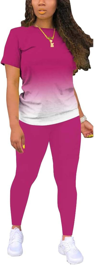 Nimsruc Biker Short Sets Women 2 Piece Outfits Summer Short