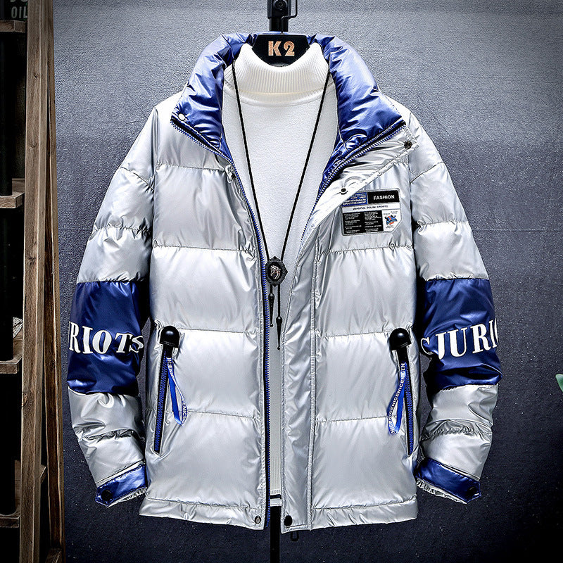 Winter new trendy brand bright face thick cotton clothes