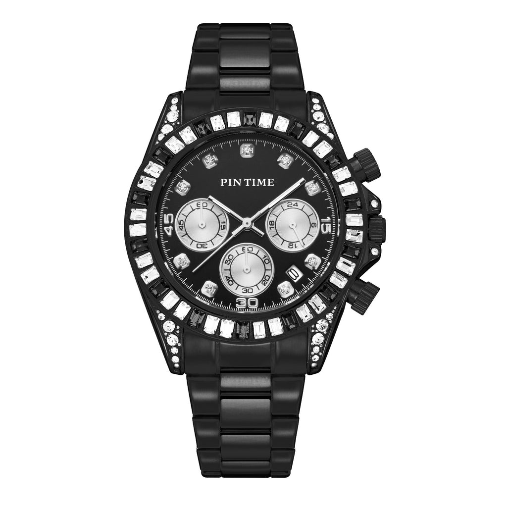 Pin Time Rainbow Chronograph Watch