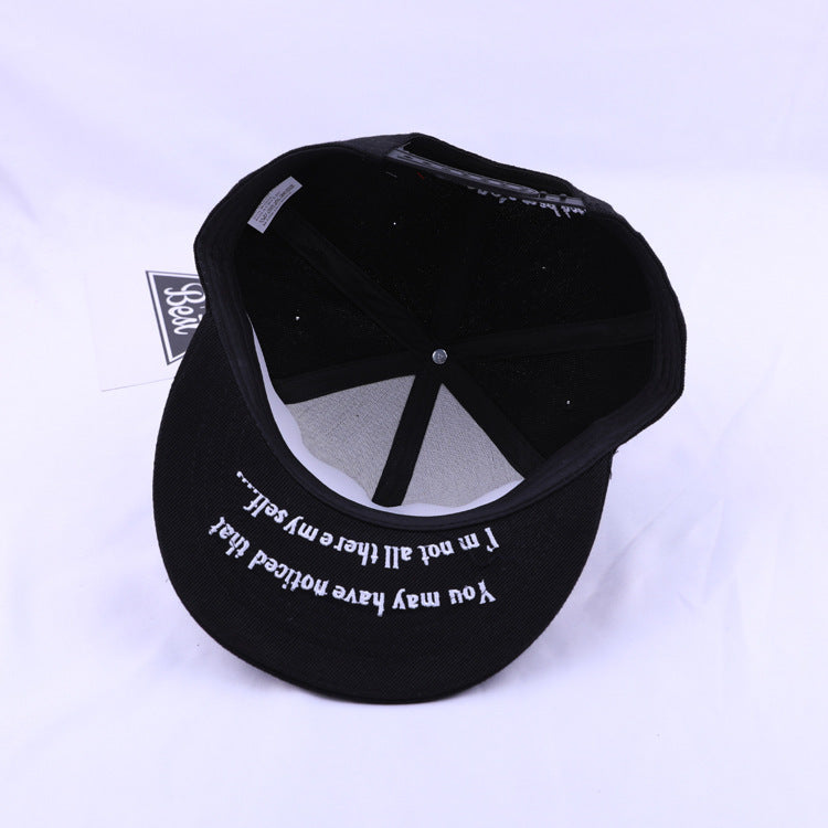 Blue eyes Embroidery Cap