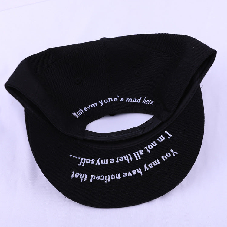 Blue eyes Embroidery Cap