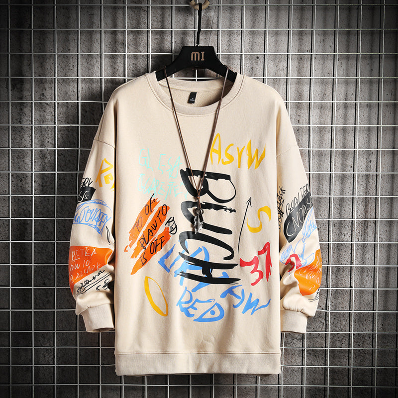 SingleRoad Mens Crewneck Sweatshirt
