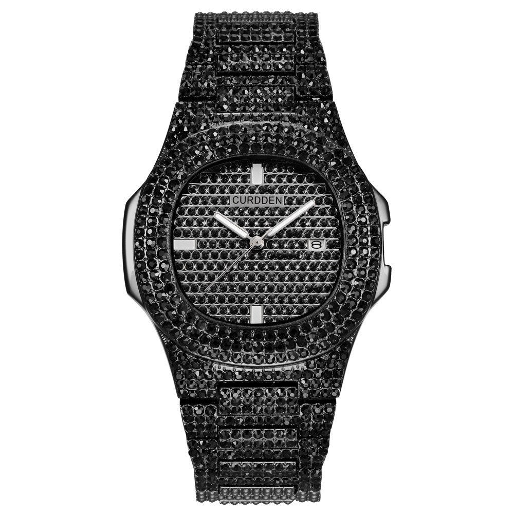 ICE-Out Bling Diamond Luxury Watch Men Gold Hi