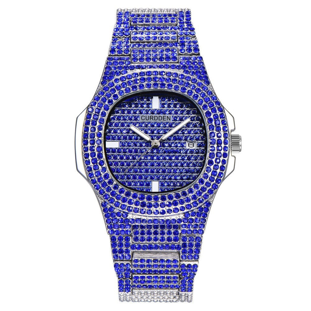 ICE-Out Bling Diamond Luxury Watch Men Gold Hi