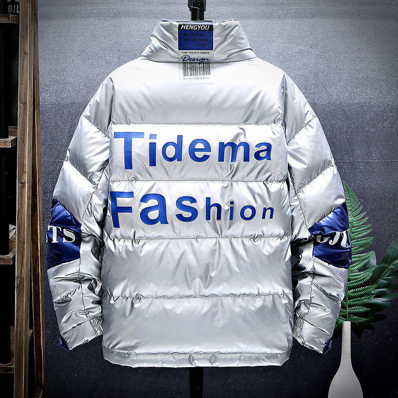 Winter new trendy brand bright face thick cotton clothes