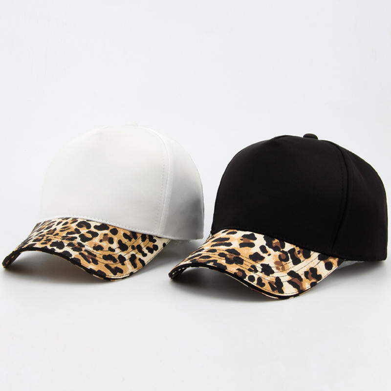 Women Leopard Print Baseball Cap