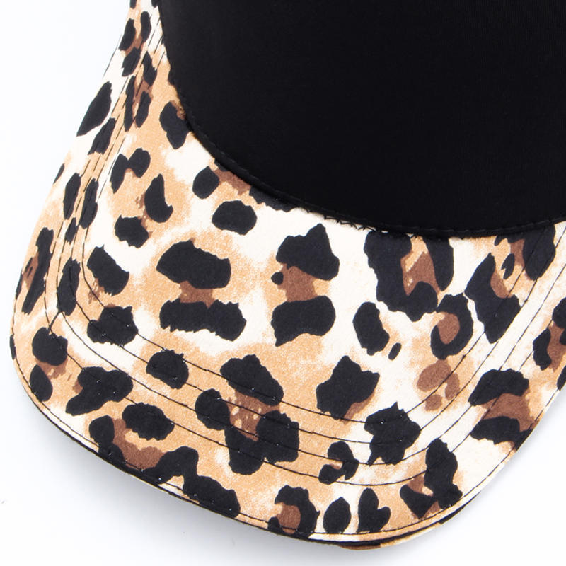 Women Leopard Print Baseball Cap