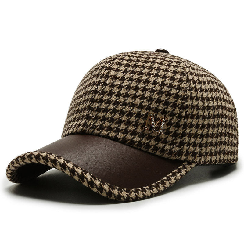 Houndstooth Fine Grid Baseball