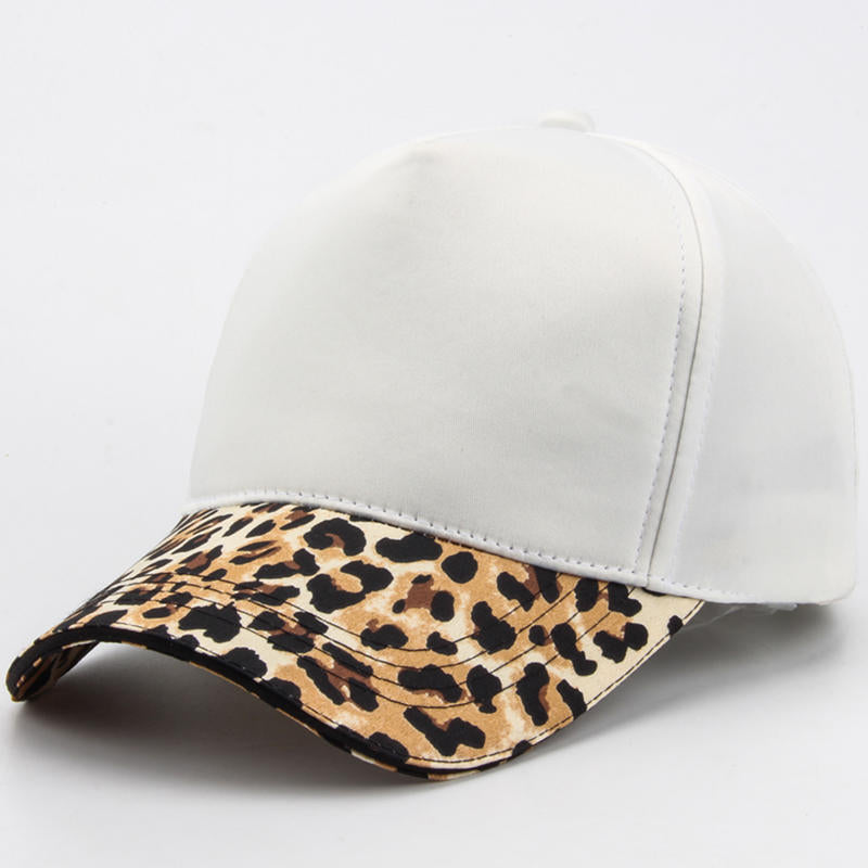 Women Leopard Print Baseball Cap