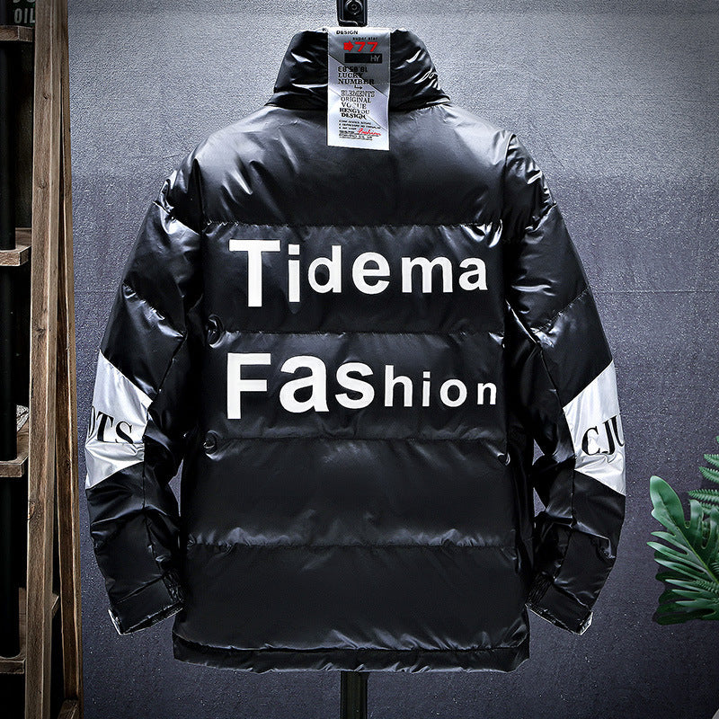 Winter new trendy brand bright face thick cotton clothes