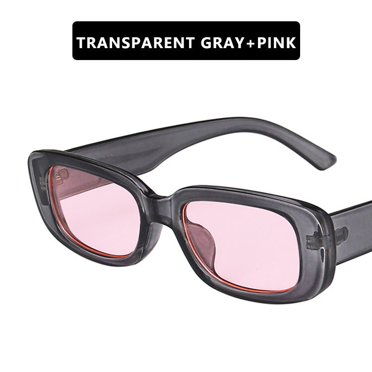 Small Frame Sunglasses Women's Fashion Rectangular