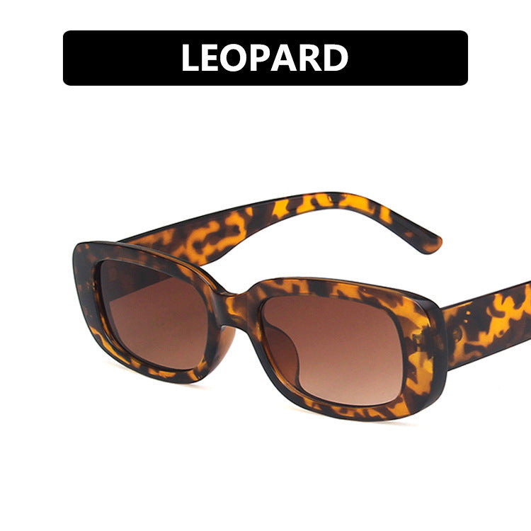 Small Frame Sunglasses Women's Fashion Rectangular
