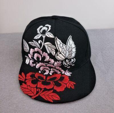 Adjustable Crane Embroidered Baseball Hat