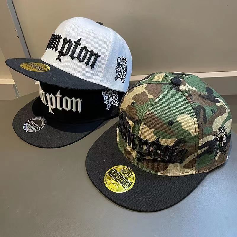 Men's Compton Wide Brim Camouflage Style Trendy Baseball Hat