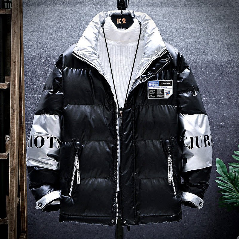 Winter new trendy brand bright face thick cotton clothes