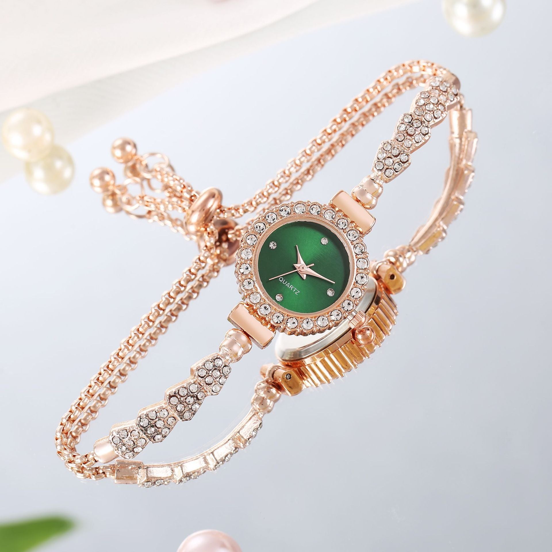 Luxury Women's Watch Gold Fine Strap For Bracelet Relojes Jewelry