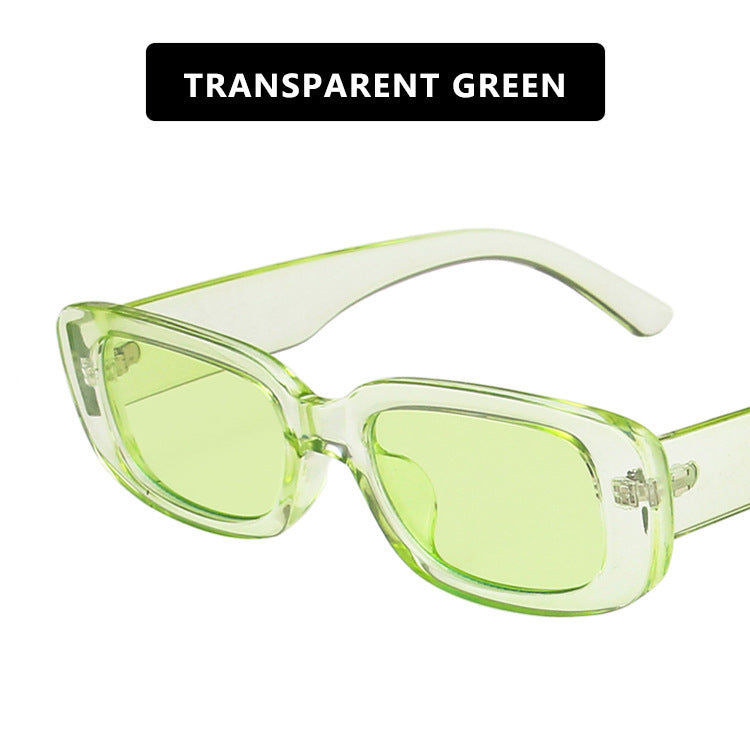 Small Frame Sunglasses Women's Fashion Rectangular