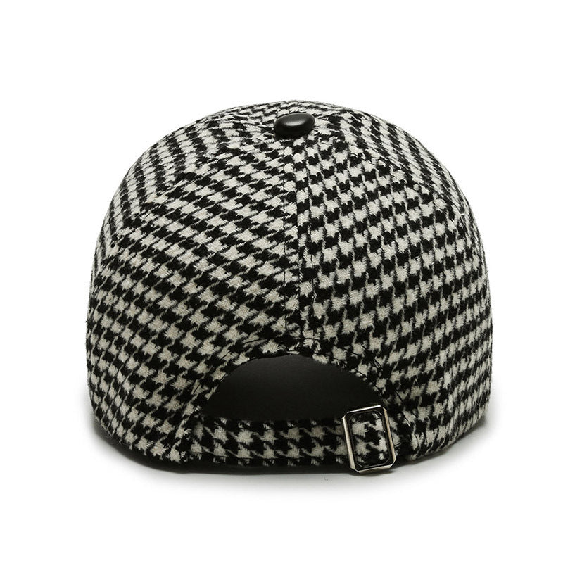 Houndstooth Fine Grid Baseball
