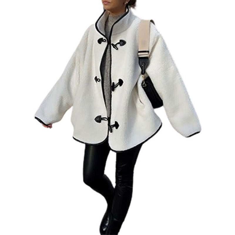 Women's Autumn And Winter Single-breasted Warm Jacket