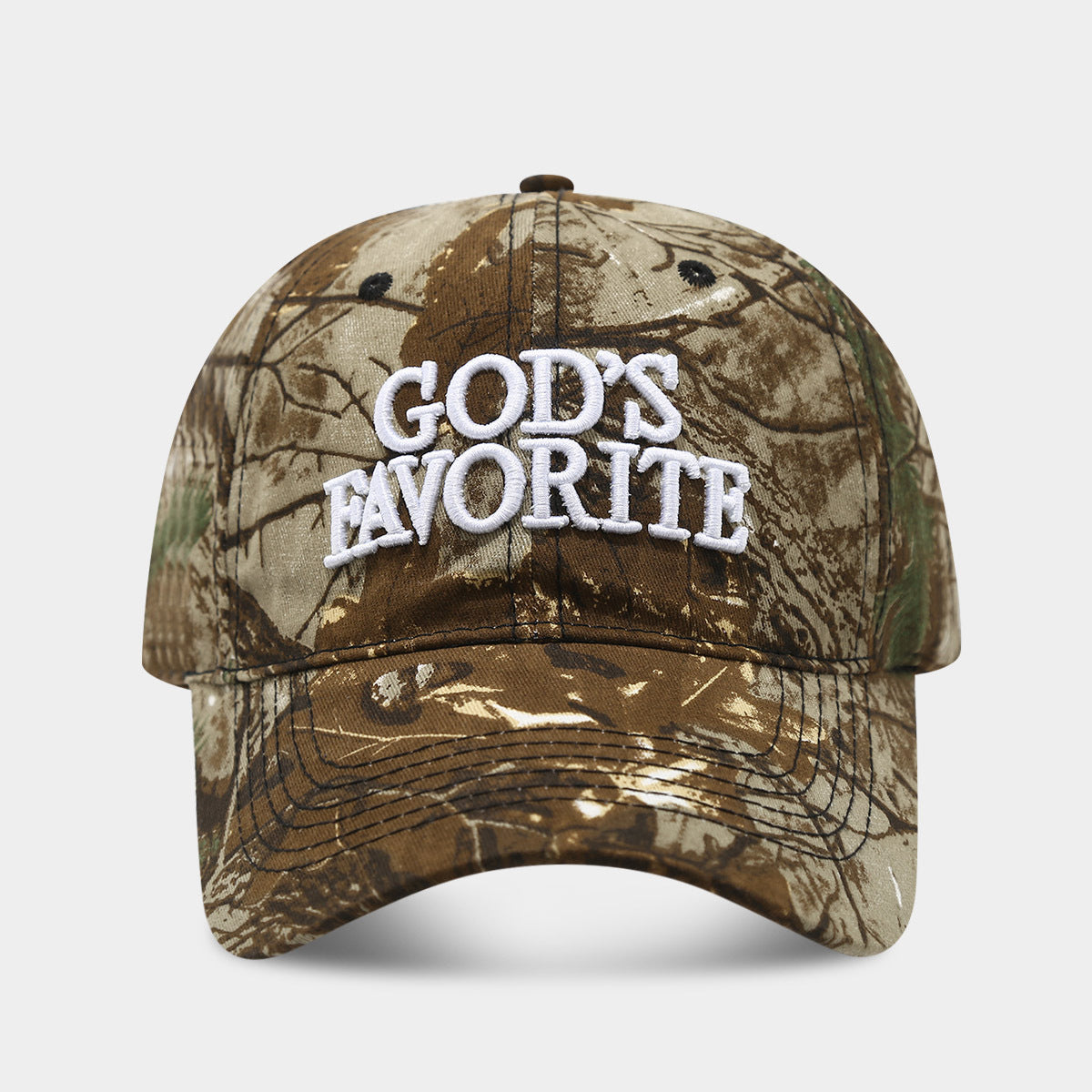 Retro Baseball Cap Outdoor Jungle Camouflage Distressed