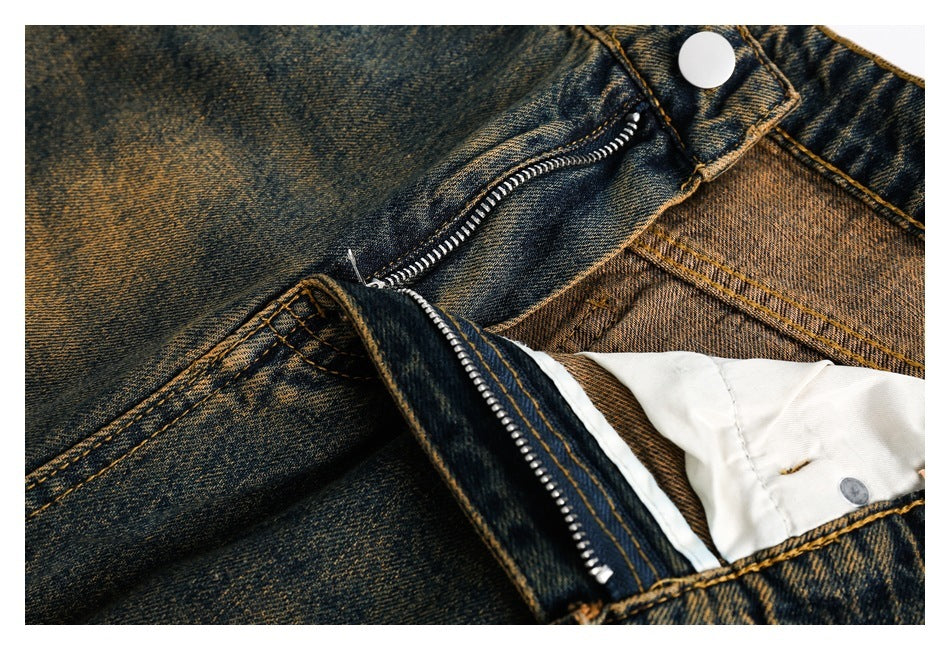 Fashion Personality Retro Jeans Men