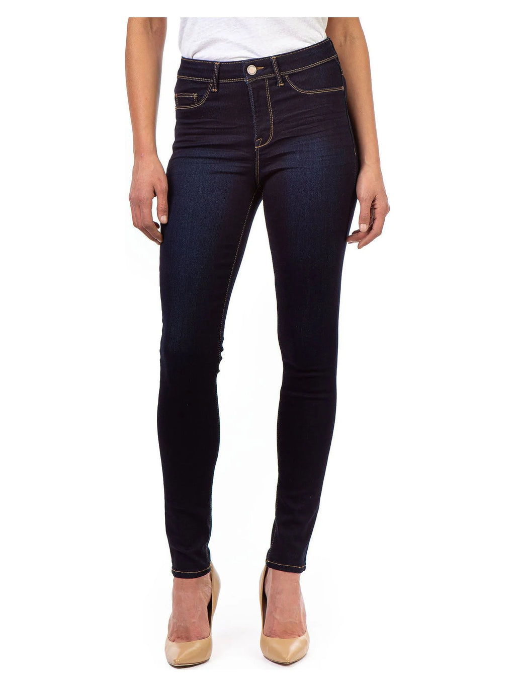 Women'S and Women'S plus Essential High Rise Super Skinny Jean, Available in 28", 30" Inseams, Sizes 2-22