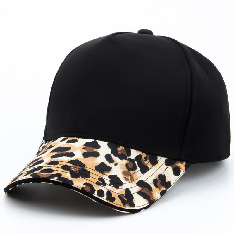 Women Leopard Print Baseball Cap