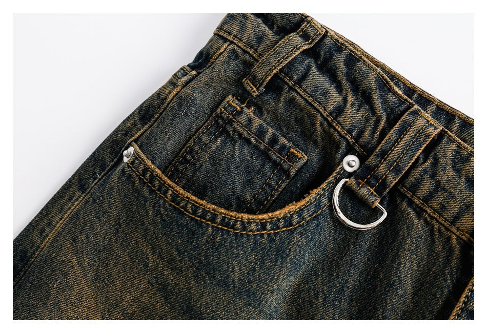 Fashion Personality Retro Jeans Men