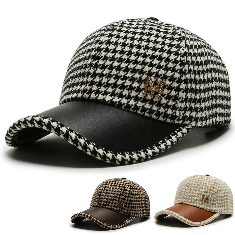 Houndstooth Fine Grid Baseball