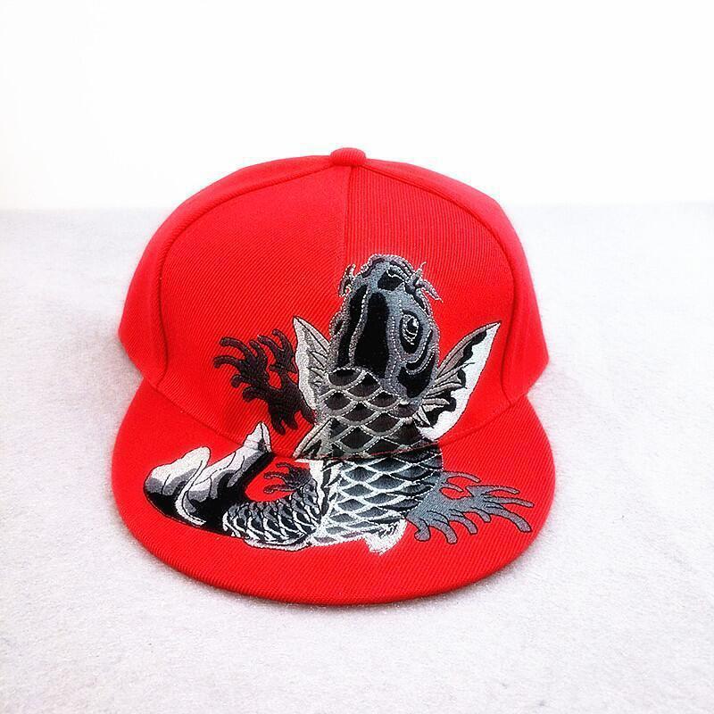 Adjustable Crane Embroidered Baseball Hat
