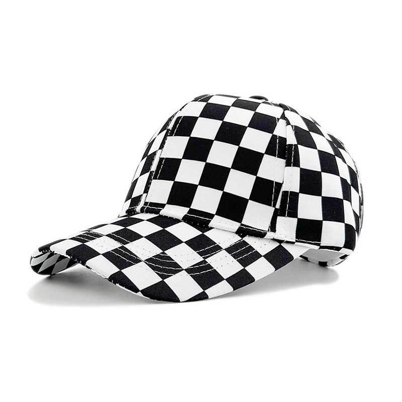 Printed Color Blocked Graffiti Duckbill Cap