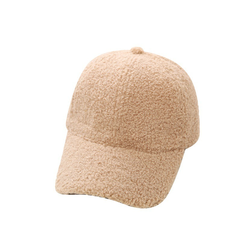Lambswool Baseball Cap For Women