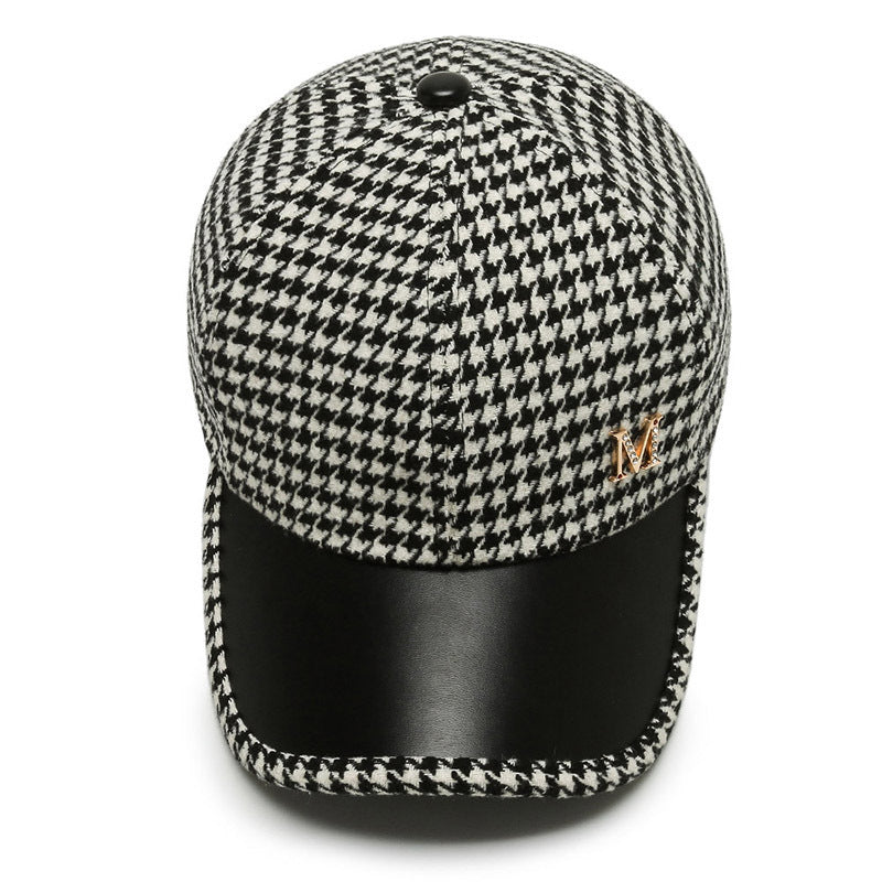 Houndstooth Fine Grid Baseball