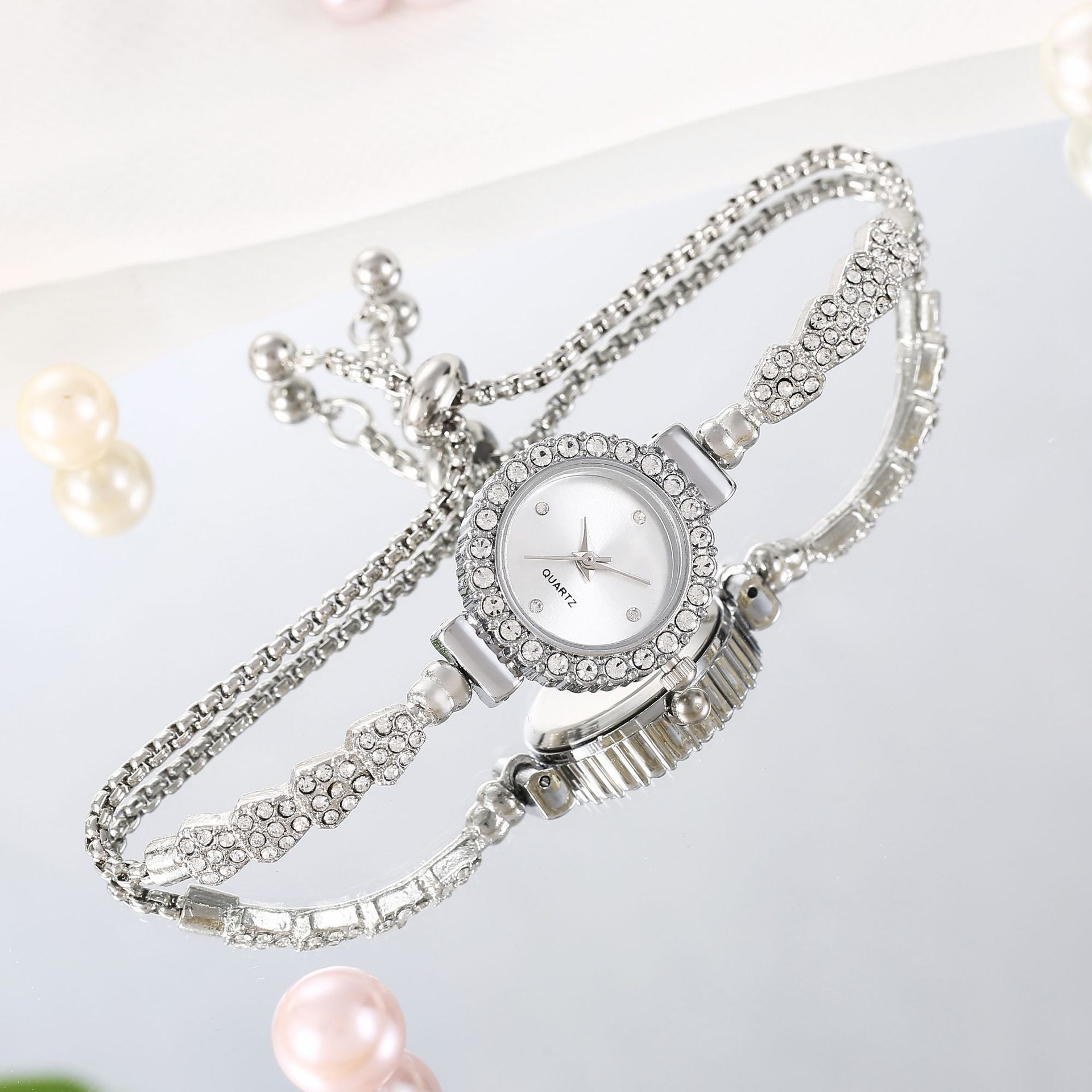 Luxury Women's Watch Gold Fine Strap For Bracelet Relojes Jewelry