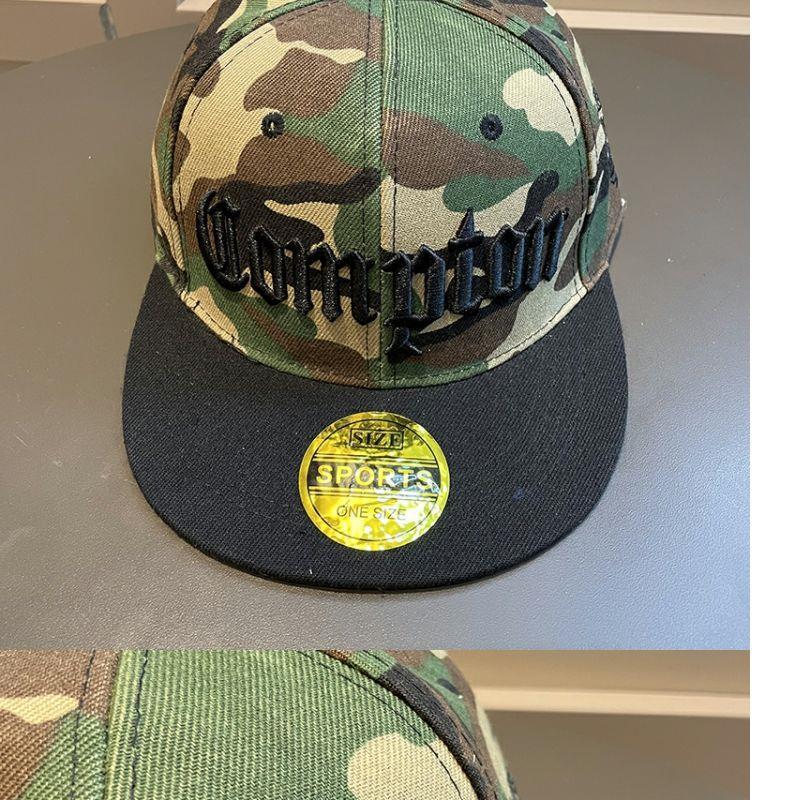 Men's Compton Wide Brim Camouflage Style Trendy Baseball Hat