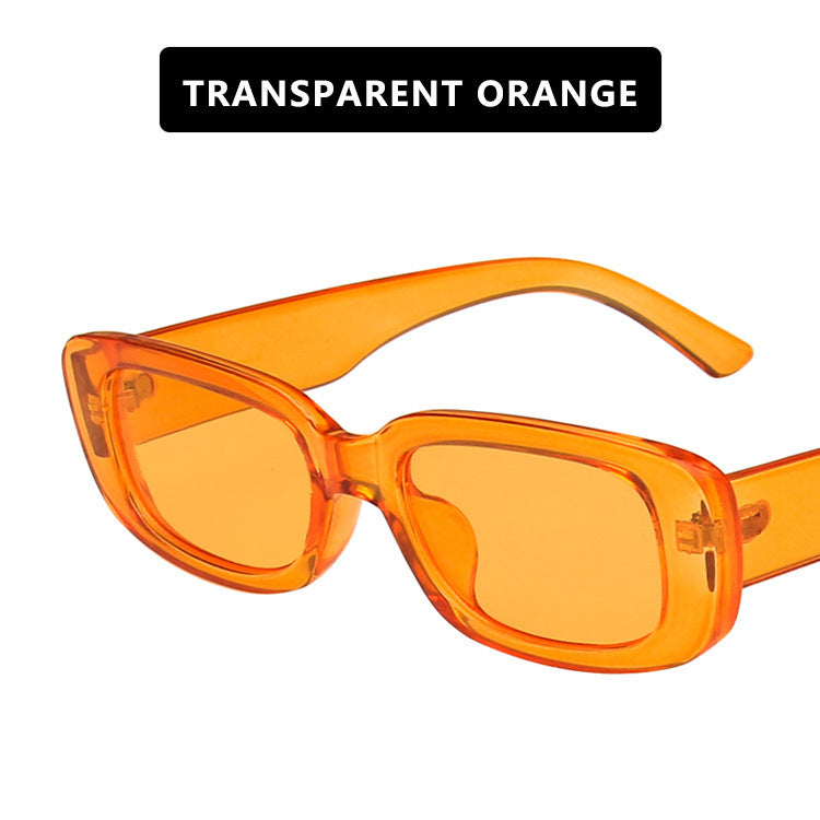 Small Frame Sunglasses Women's Fashion Rectangular