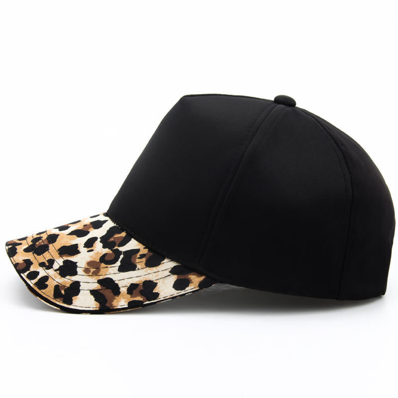 Women Leopard Print Baseball Cap