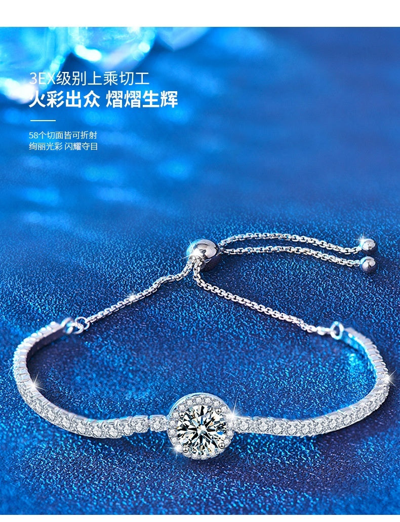 Moissanite Starry Women's Bracelet