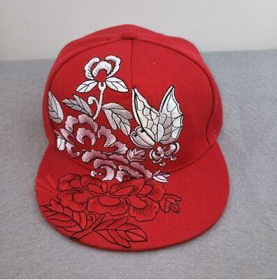 Adjustable Crane Embroidered Baseball Hat