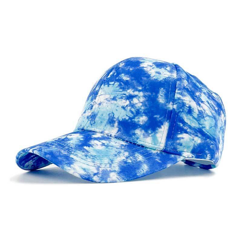 Printed Color Blocked Graffiti Duckbill Cap
