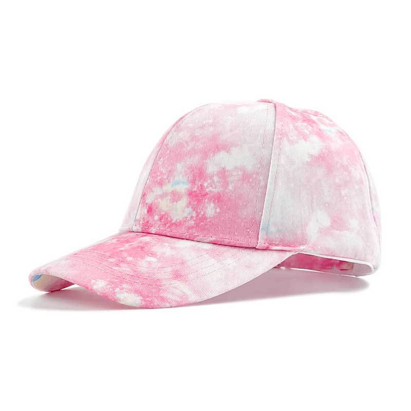 Printed Color Blocked Graffiti Duckbill Cap
