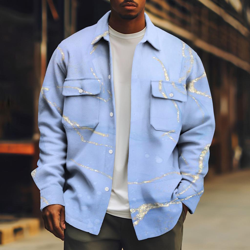 Men's Solid Color Basic Jacket Coat Plus Size Casual - Urban Stylez Outlet 